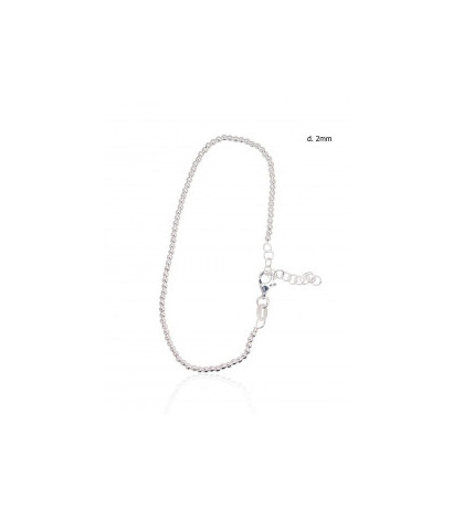 Sidabrinės apyrankės 2600318, Sidabras 925°