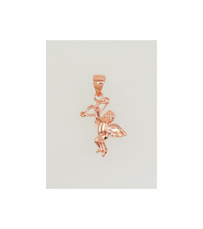 Sidabrinis pakabukas 2301670(PAu-R), Sidabras 925°, raudonas auksas (padengti)