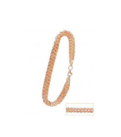 Auksinė apyrankė 1600052(Au-R), Raudonas Auksas 585°