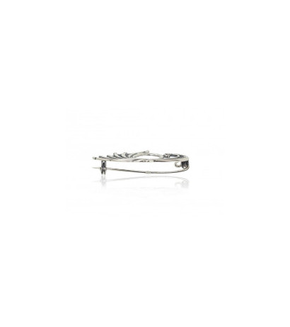 Sidabrinė sagė 2920007(POx-Bk), Sidabras 925°, oksidas (padengti)