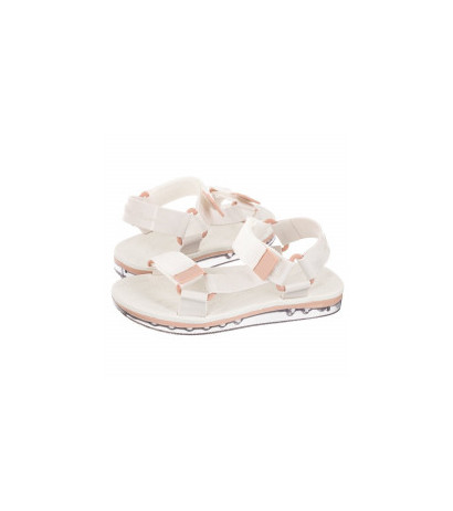 Melissa Papete + Rider AD 32537/53659 Clear/White/Pink (ML180-a) sandalai