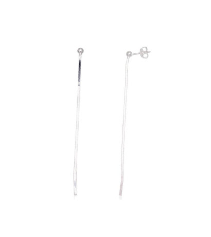 Sidabriniai auskarai –pusetai 2203690, Sidabras 925°