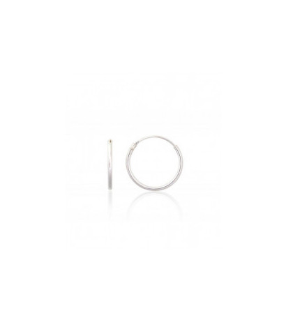 Sidabriniai auskarai –žiedai 2203860, Sidabras 925°