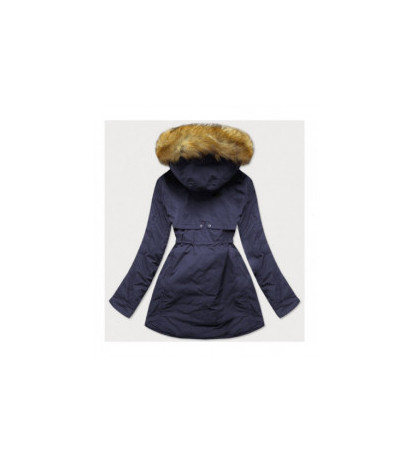 REVERSIBLE HOODED JACKET NAVY BLUE-PINK (W213BIG) striukė REVERSIBLE HOODED JACKET NAVY BLUE-PINK (W213BIG) striukė