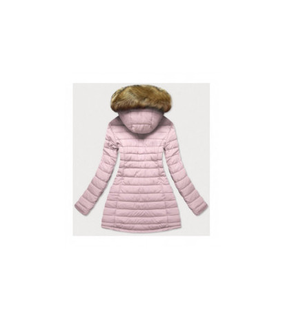 REVERSIBLE HOODED JACKET NAVY BLUE-PINK (W213BIG) striukė REVERSIBLE HOODED JACKET NAVY BLUE-PINK (W213BIG) striukė