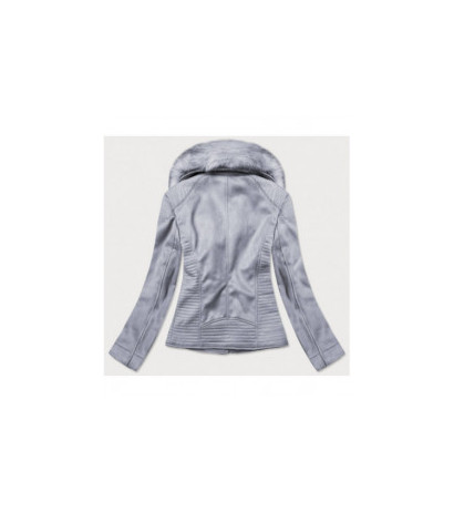 SUEDE MOTORCYCLE JACKET LILAC (6501BIG) striukė SUEDE MOTORCYCLE JACKET LILAC (6501BIG) striukė