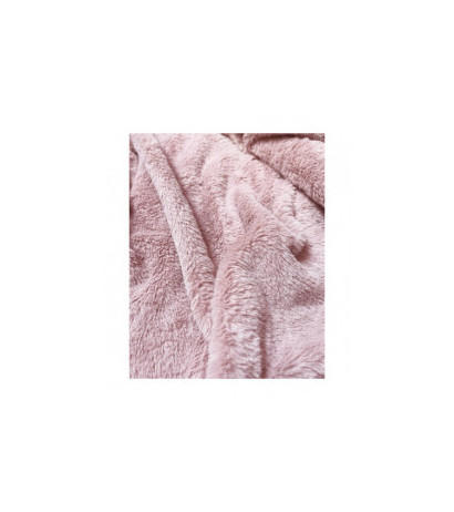 SUEDE MOTORCYCLE JACKET POWDER PINK (6501BIG) striukė SUEDE MOTORCYCLE JACKET POWDER PINK (6501BIG) striukė