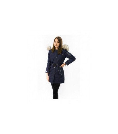 REVERSIBLE HOODED JACKET NAVY BLUE-PINK (W631) striukė REVERSIBLE HOODED JACKET NAVY BLUE-PINK (W631) striukė