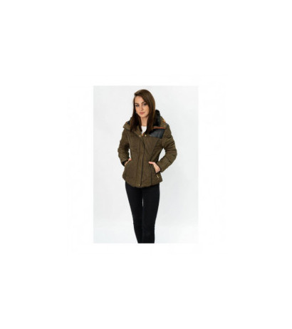SHORT QUILTED JACKET BROWN (WZ105) striukė SHORT QUILTED JACKET BROWN (WZ105) striukė