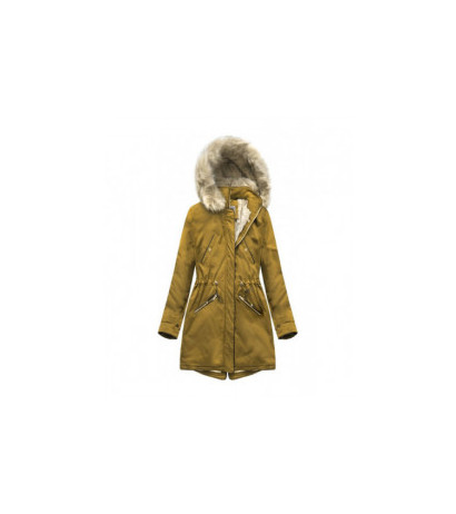 YELLOW PARKA (B2623) striukė
