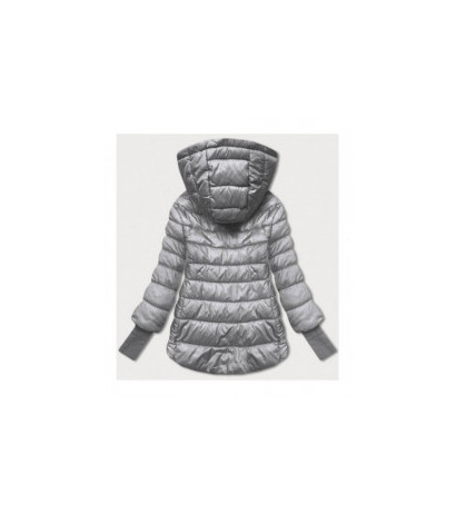 LONG JACKET WITH HOOD BLACK (PM7231) striukė LONG JACKET WITH HOOD BLACK (PM7231) striukė