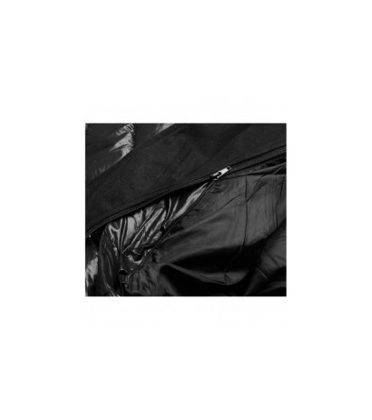 LONG JACKET WITH HOOD BLACK (PM7231) striukė LONG JACKET WITH HOOD BLACK (PM7231) striukė