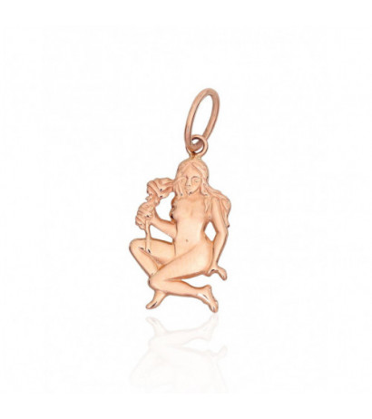 Auksinis pakabukas 1301108(Au-R), Raudonas Auksas 585°