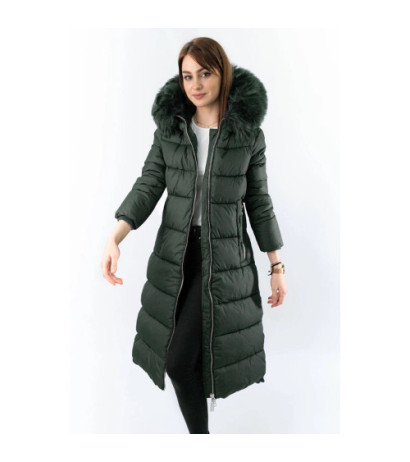 LONG WINTER HOODED JACKET BLACK (7688BIG) striukė LONG WINTER HOODED JACKET BLACK (7688BIG) striukė