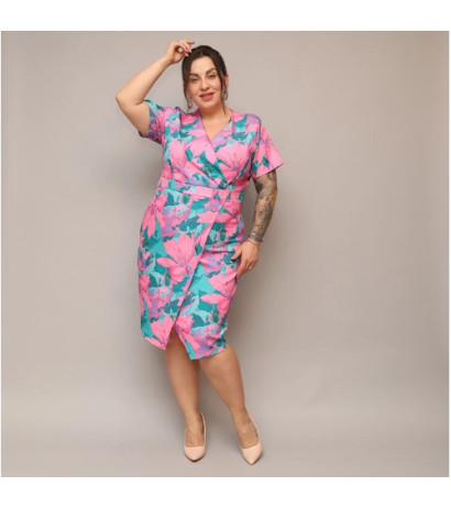 PENCIL DRESS BLACK (273ART)