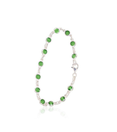 Sidabrinės apyrankės 2600427_CZ-LG, Sidabras 925°, Cirkonai