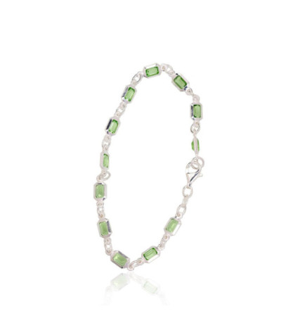 Sidabrinės apyrankės 2600428_CZ-LG, Sidabras 925°, Cirkonai