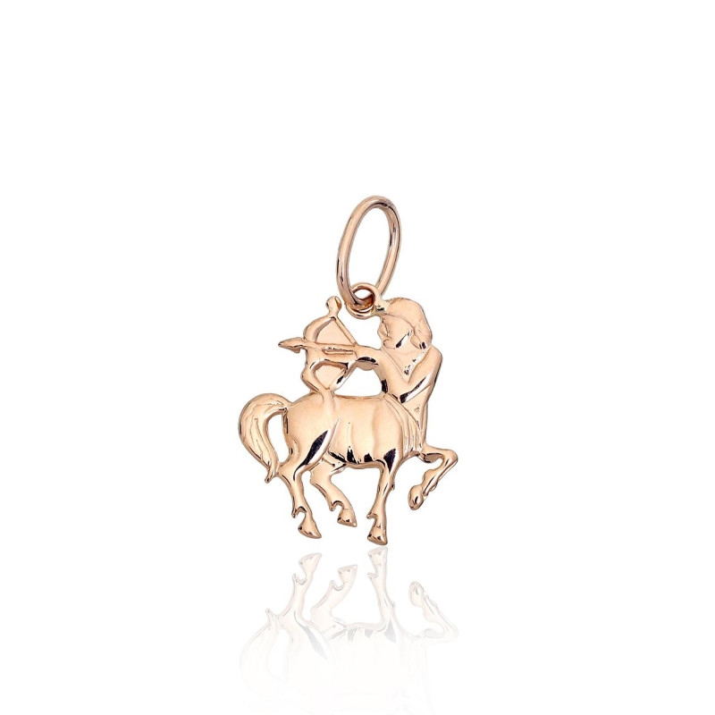 Auksinis pakabukas 1301111(Au-R), Raudonas Auksas 585°