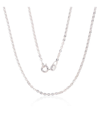 Sidabrinė grandinėlė Anchor round 2 mm , briaunų apdirbimas deimantu 2400158, Sidabras 925°