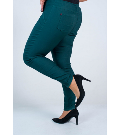 Ilgos tamprios kelnės paaukštintu liemeniu BENGALINY 07 K22 Malachit Ilgos tamprios kelnės paaukštintu liemeniu BENGALINY 07 K22 Malachit