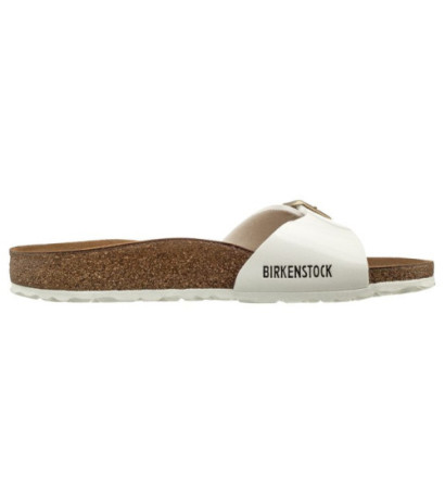 Birkenstock Madrid BS Patent White 1005310 (BK6-h) Moteriški batai/šlepetės