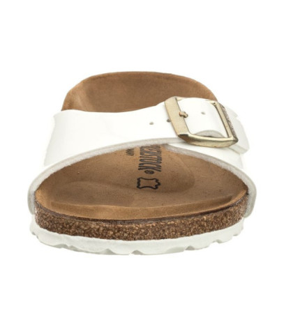 Birkenstock Madrid BS Patent White 1005310 (BK6-h) Moteriški batai/šlepetės