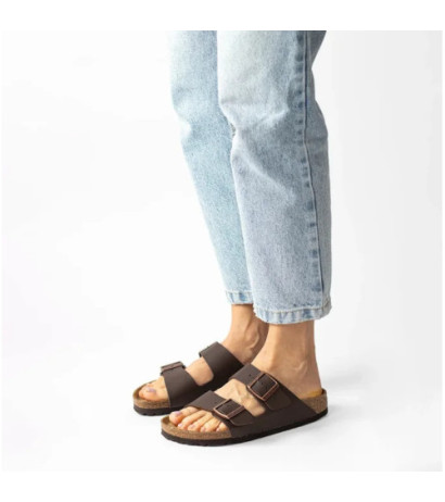 Birkenstock Arizona Dark Brown 051703 (BK2-e) Moteriški batai/šlepetės