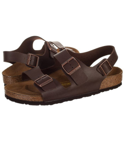 Birkenstock Milano Dark Brown 034701 (BK9-a) sandalai