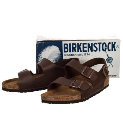 Birkenstock Milano Dark Brown 034701 (BK9-a) sandalai