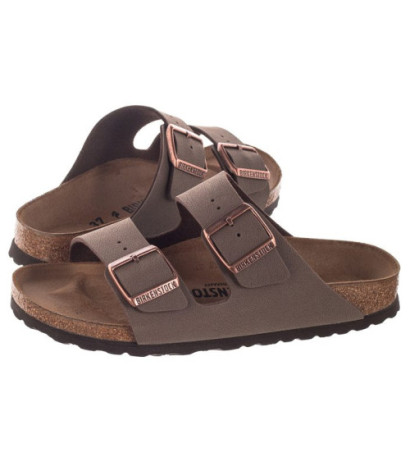 Birkenstock Arizona BF Nubuk Mocca 151183 (BK19-a) Moteriški batai/šlepetės