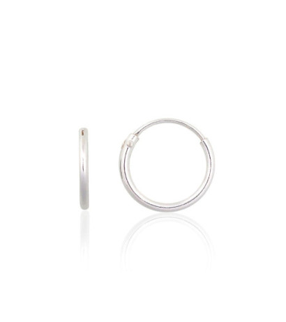 Sidabriniai auskarai –žiedai 2203858, Sidabras 925°