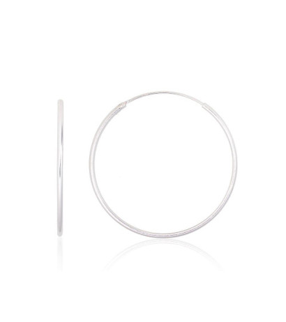 Sidabriniai auskarai –žiedai 2203884, Sidabras 925°