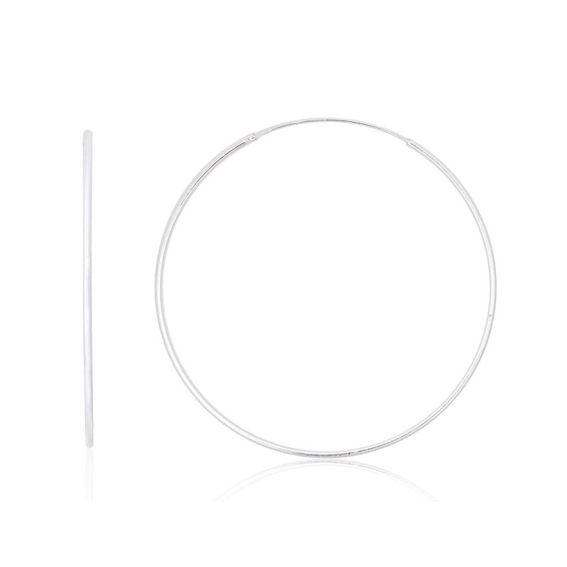 Sidabriniai auskarai –žiedai 2203887, Sidabras 925°