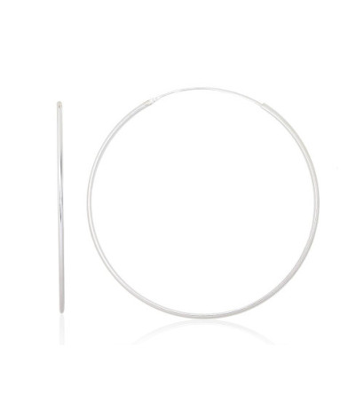 Sidabriniai auskarai –žiedai 2203888, Sidabras 925°