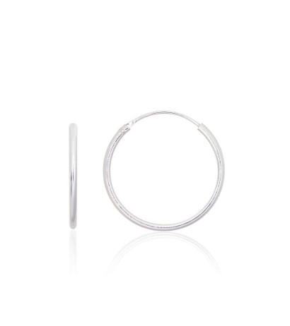 Sidabriniai auskarai –žiedai 2203898, Sidabras 925°