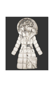 LONG JACKET WITH HOOD BLACK (PM7231) striukė