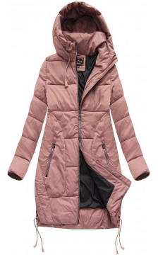 Goodlookin (7690BIG) striukė QUILTED HOODED JACKET VINTAGE PINK (7690BIG) striukė