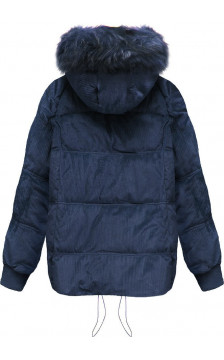 Goodlookin (7696) striukė STRIPED JACKET WITH NAVY BLUE (7696) striukė