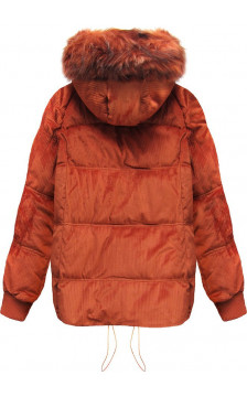 STRIPED JACKET WITH BRICK (7696) striukė