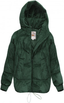 Goodlookin (7696) striukė STRIPED JACKET WITH DARK GREEN (7696) striukė