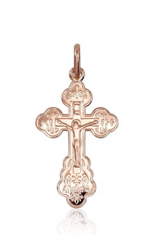 Auksinis pakabukas 1300513(Au-R), Raudonas Auksas 585°