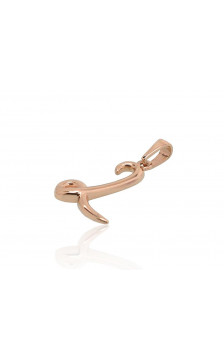 Auksinis pakabukas 1300583(Au-R), Raudonas Auksas 585°