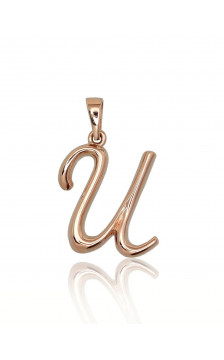 Auksinis pakabukas 1300591(Au-R), Raudonas Auksas 585°