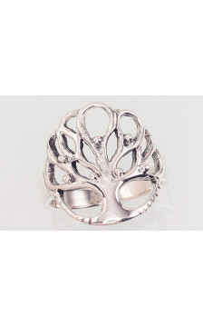 Sidabrinis žiedas 2101598(POx-Bk), Sidabras 925°, oksidas (padengti)