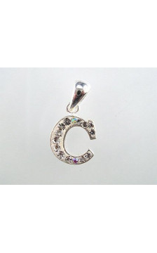 Sidabrinis pakabukas 2300028_SV, Sidabras 925°, Kristalai