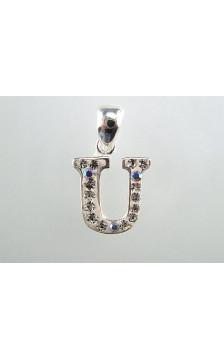 Sidabrinis pakabukas 2300037_SV, Sidabras 925°, Kristalai