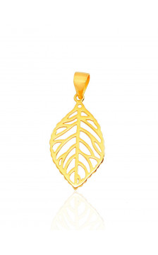 Sidabrinis pakabukas 2301724(PAu-Y), Sidabras 925°, geltonas auksas (padengti)