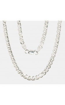 Sidabrinė grandinėlė Crandmother 4,9 mm , briaunų apdirbimas deimantu 2400062, Sidabras 925°