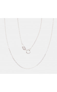 Sidabrinė grandinėlė Anchor 1 mm , briaunų apdirbimas deimantu 2400072, Sidabras 925°