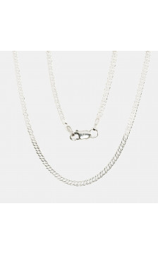 Sidabrinė grandinėlė Rombo 2 mm , briaunų apdirbimas deimantu 2400079, Sidabras 925°